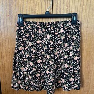 floral skirt